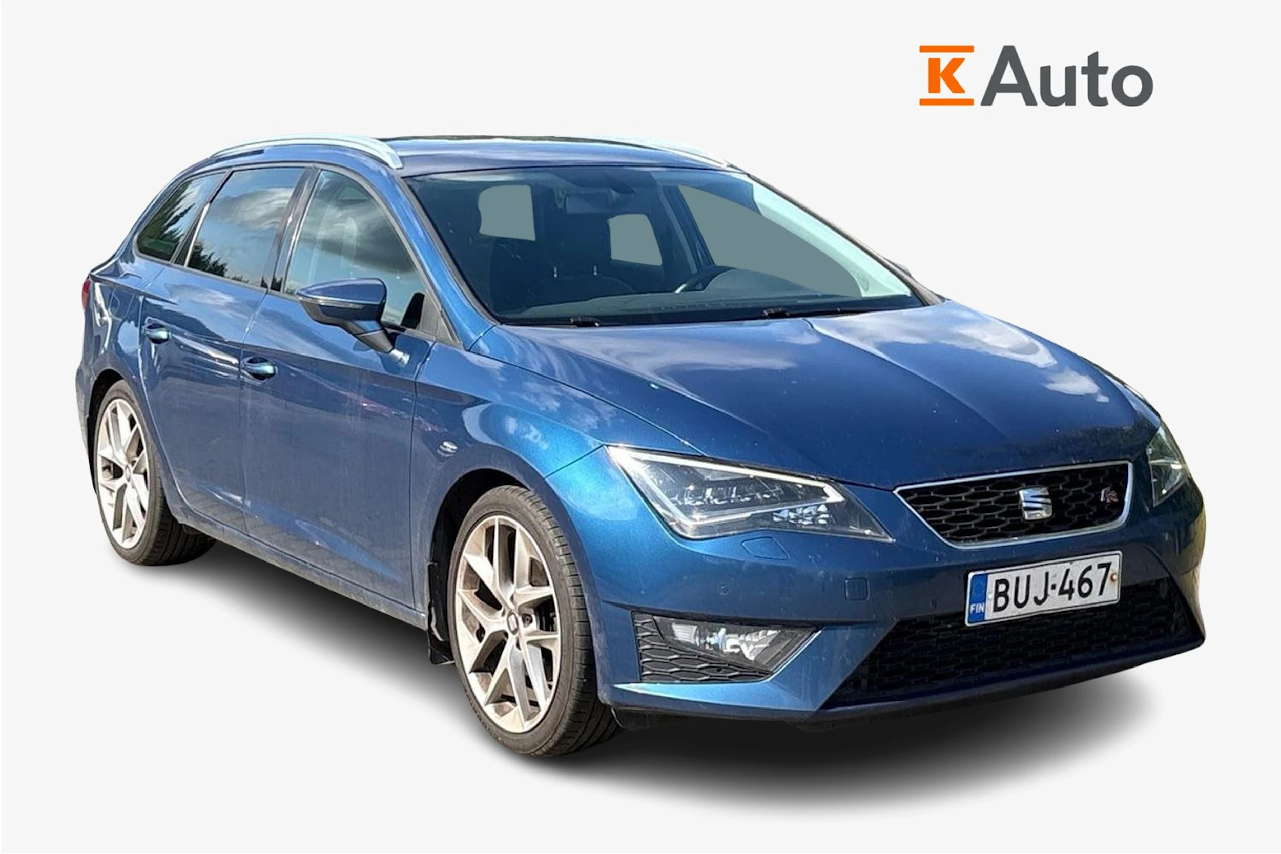 sininen SEAT Leon ST 2015 kuva 1.