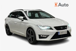 valkoinen SEAT Leon ST 2015 kuva 1.