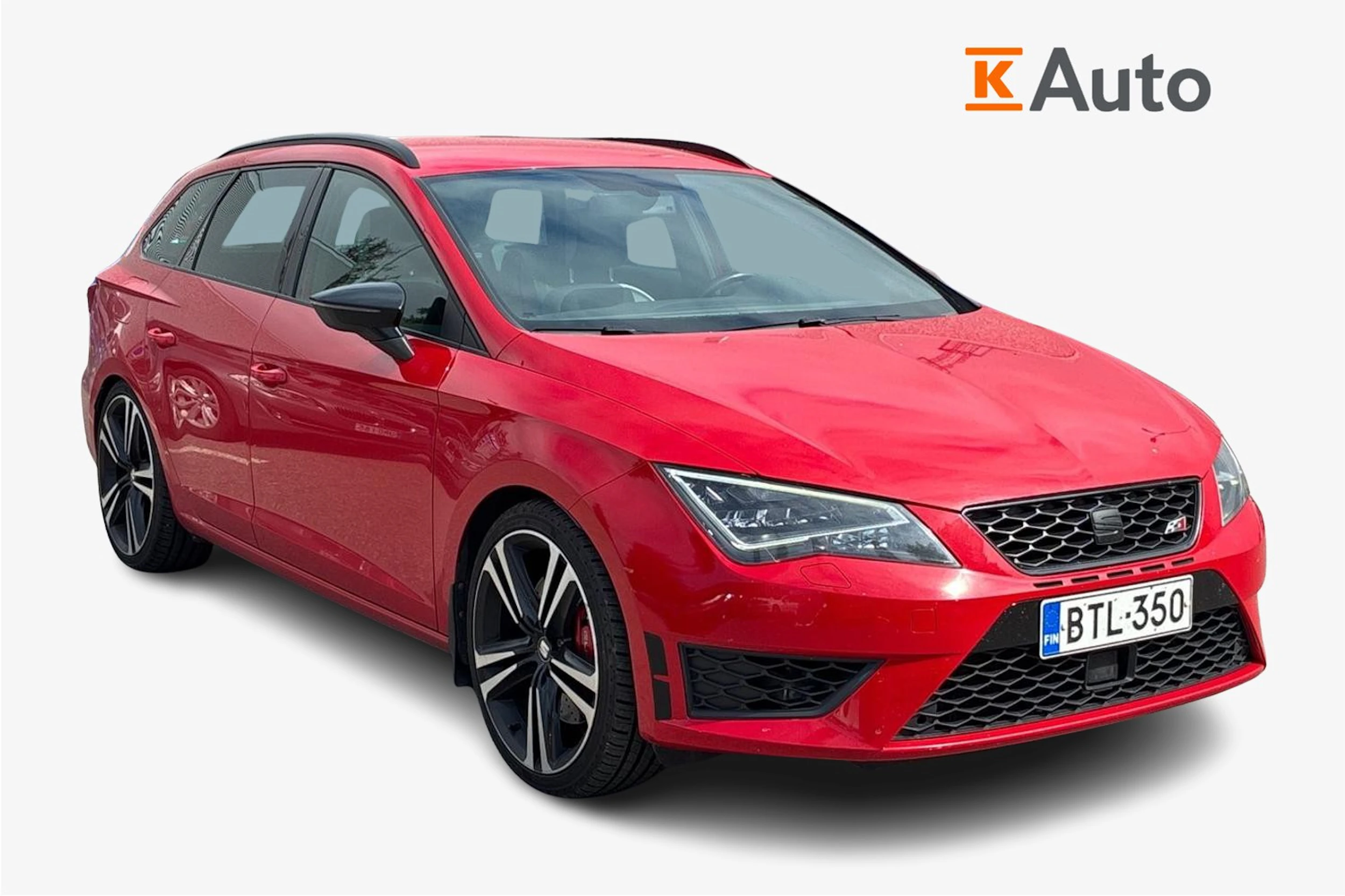 punainen SEAT Leon ST 2016 kuva 1.
