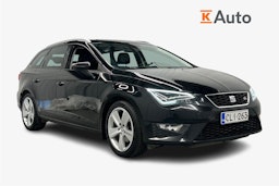 musta SEAT Leon ST 2016 kuva 1.
