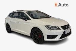 valkoinen SEAT Leon ST 2016 kuva 1.