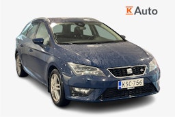 sininen SEAT Leon ST 2016 kuva 1.