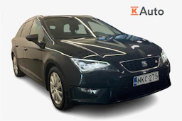 Musta SEAT LEON ST 2016 kuva 1.