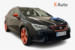 musta SEAT Leon ST 2016 kuva 1.