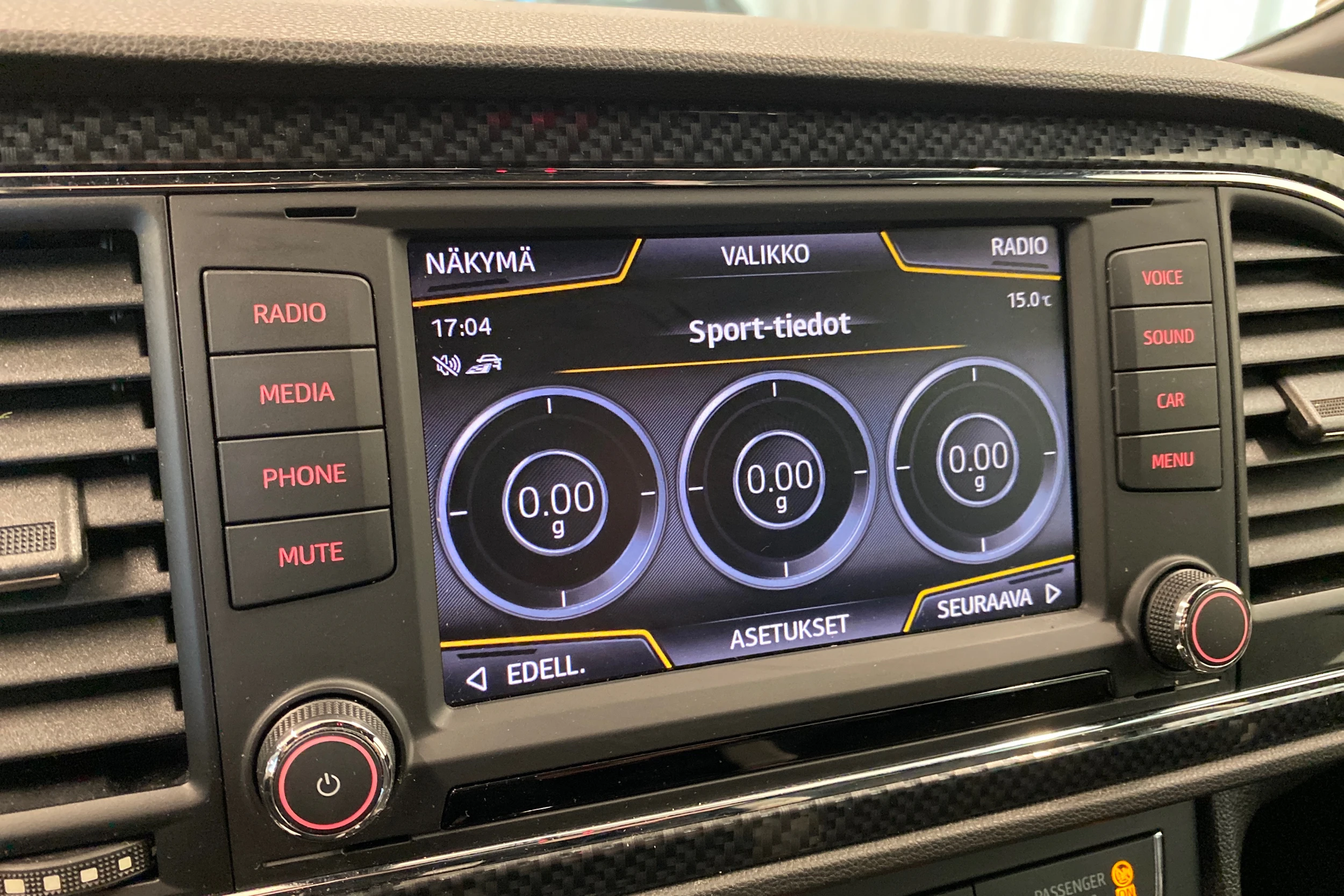 musta SEAT Leon ST 2016 kuva 17.