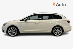 valkoinen SEAT Leon ST 2017 kuva 6.