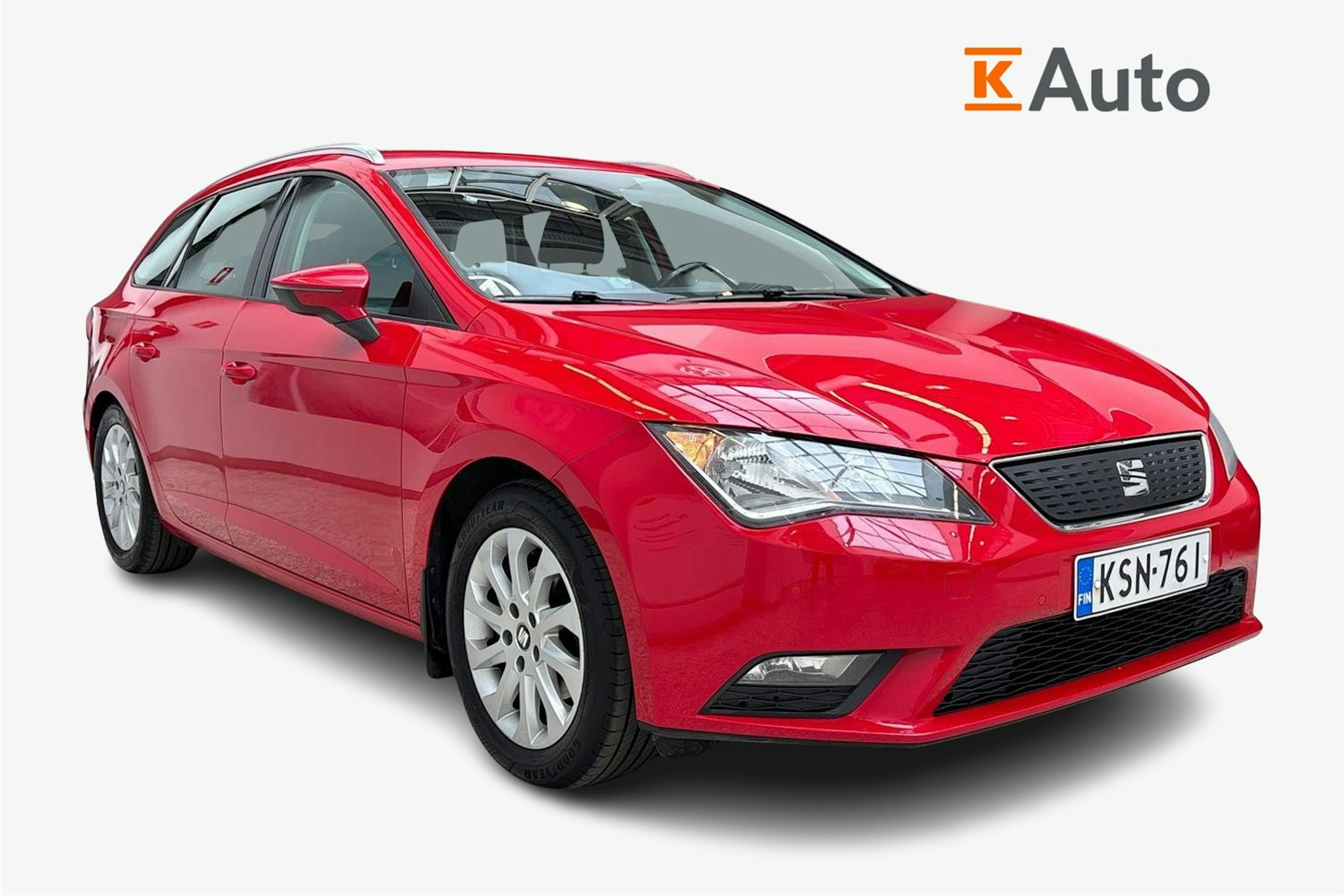 punainen SEAT Leon ST 2017 kuva 1.