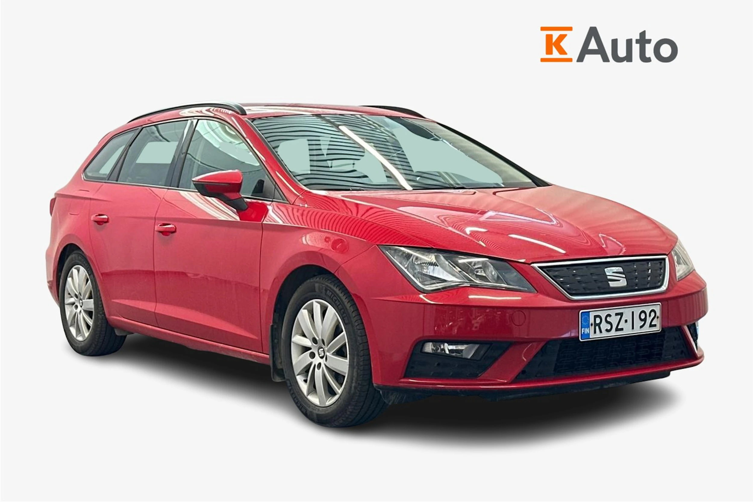 punainen SEAT Leon ST 2017 kuva 1.
