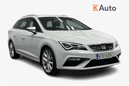 valkoinen SEAT Leon ST 2018 kuva 1.