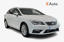 valkoinen SEAT Leon ST 2018 kuva 1.