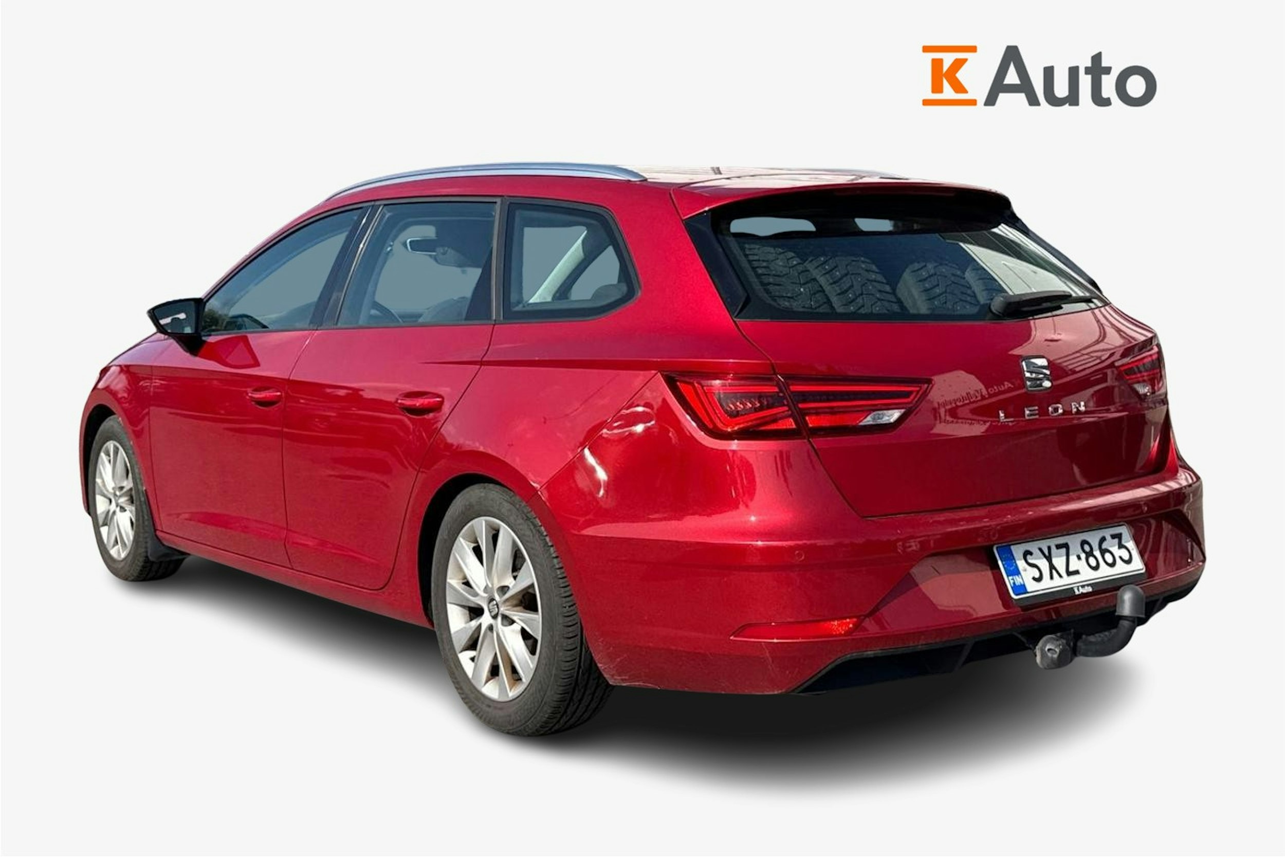 punainen SEAT Leon ST 2019 kuva 2.