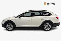 valkoinen SEAT Leon X-Perience 2015 kuva 6.