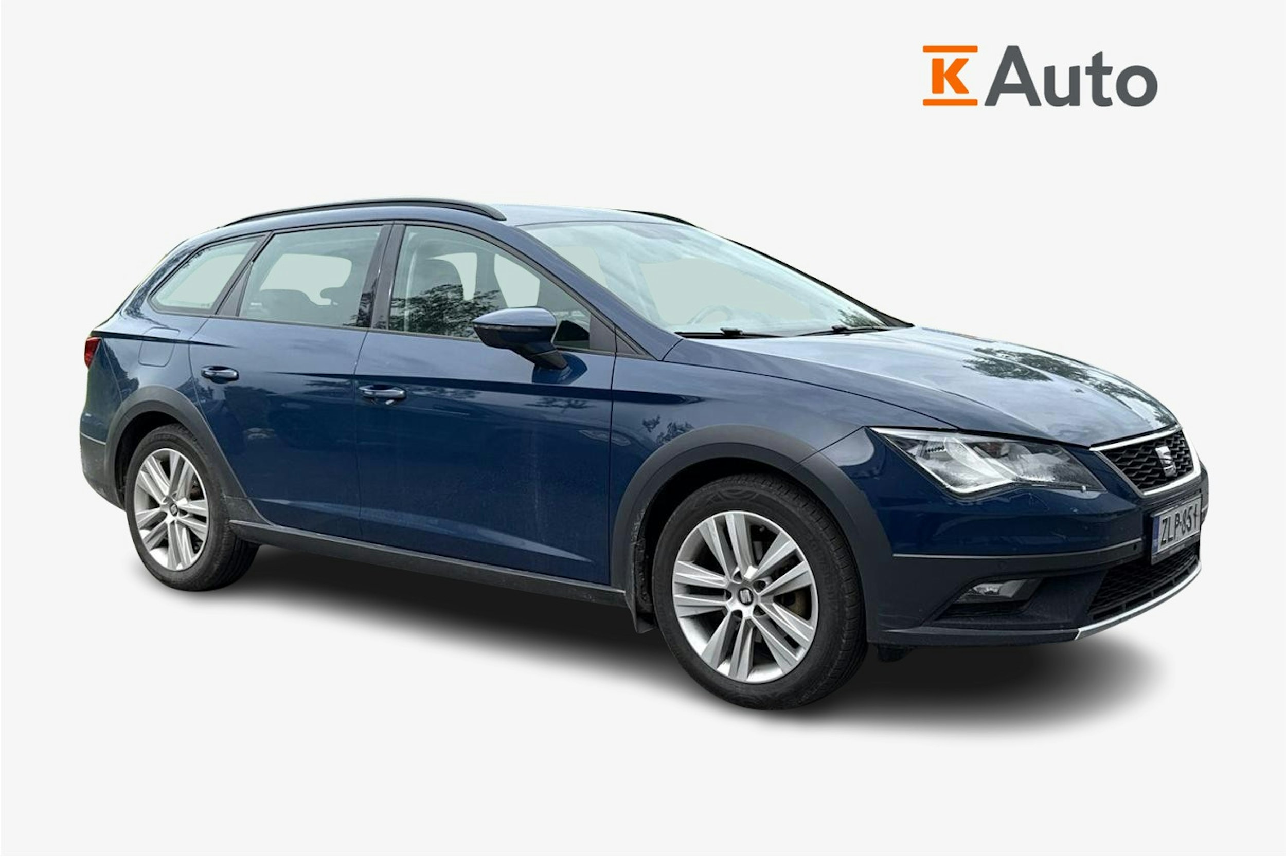 sininen SEAT Leon X-Perience 2017 kuva 1.