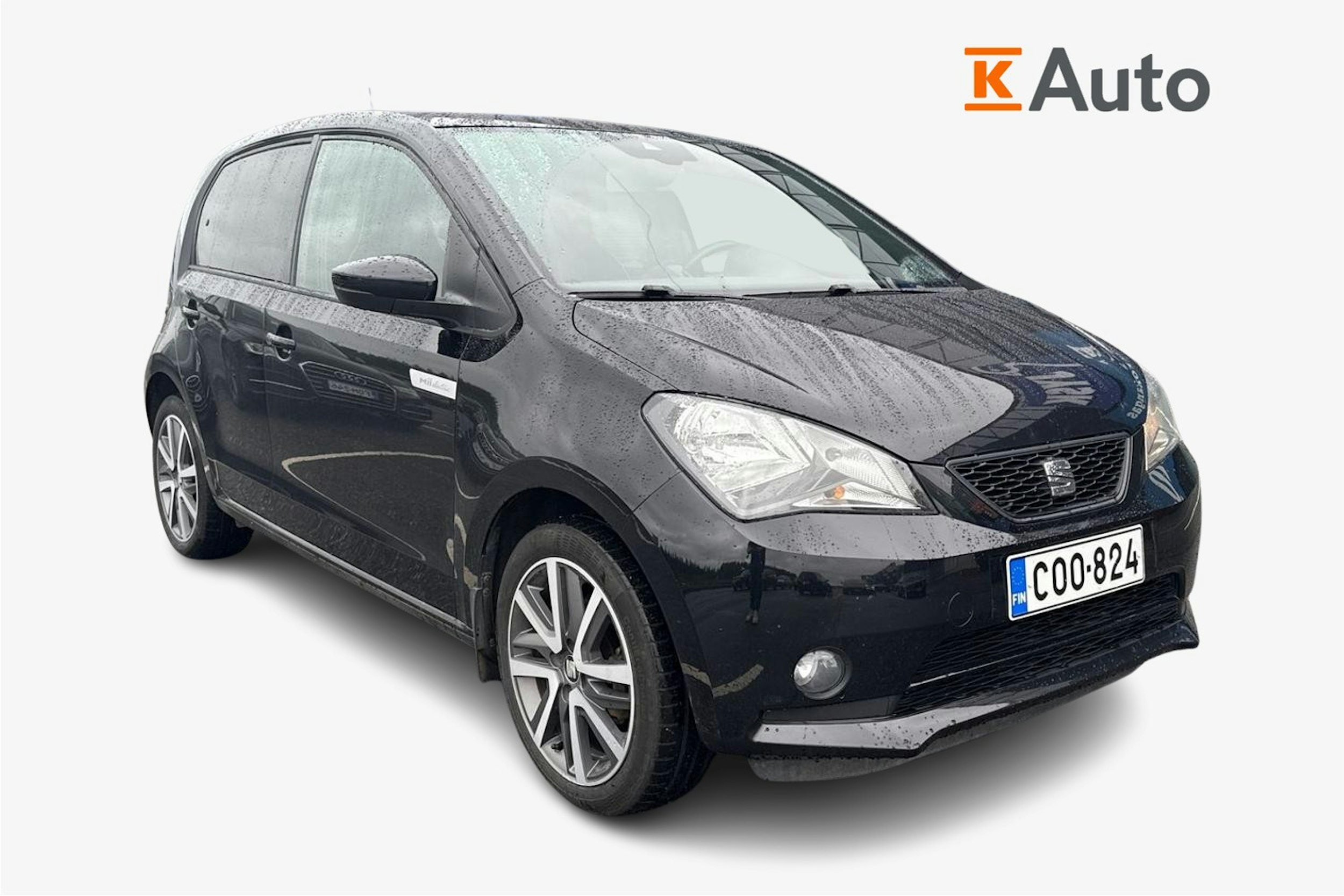 musta SEAT Mii electric 2020 kuva 1.