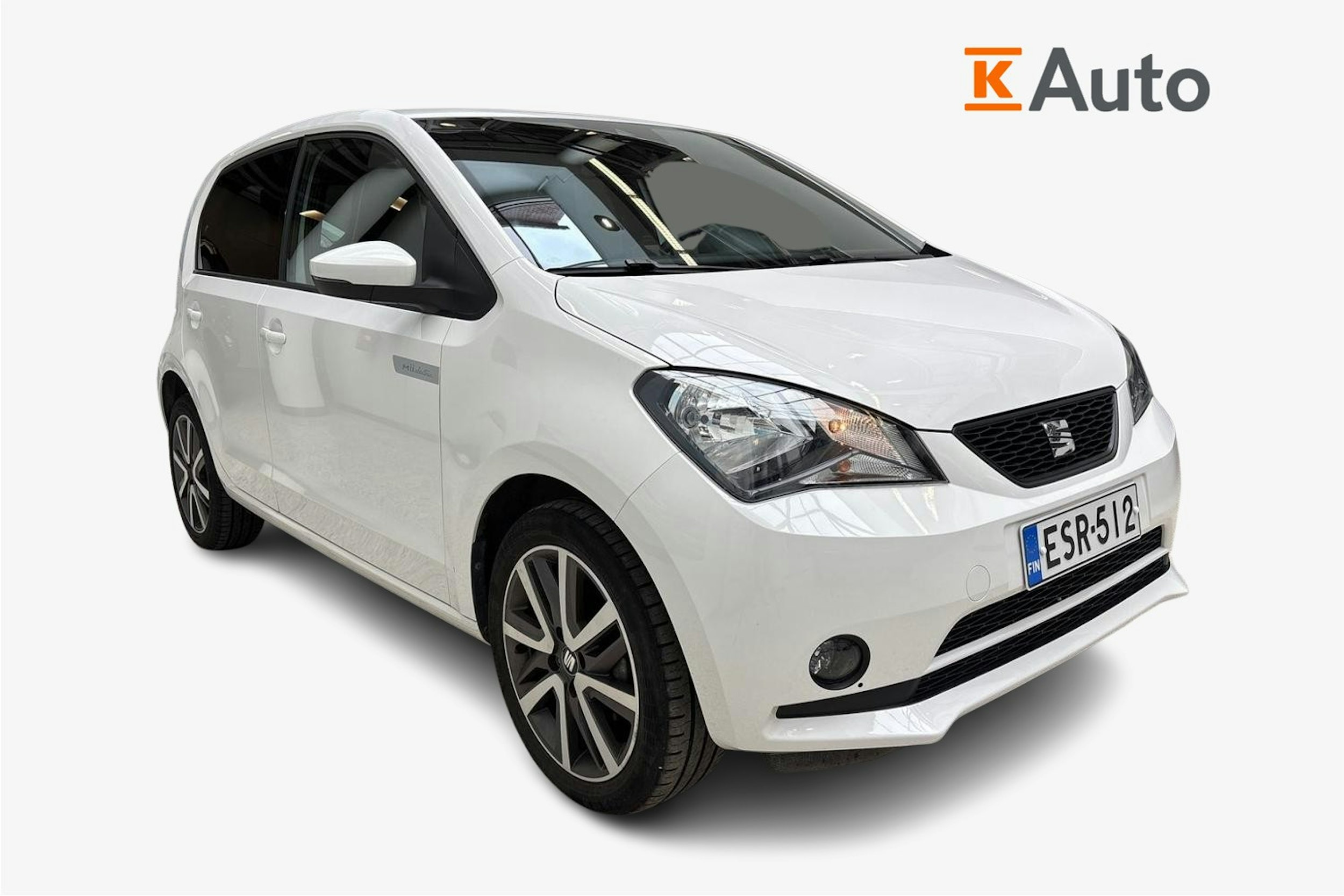 valkoinen SEAT Mii electric 2021 kuva 1.