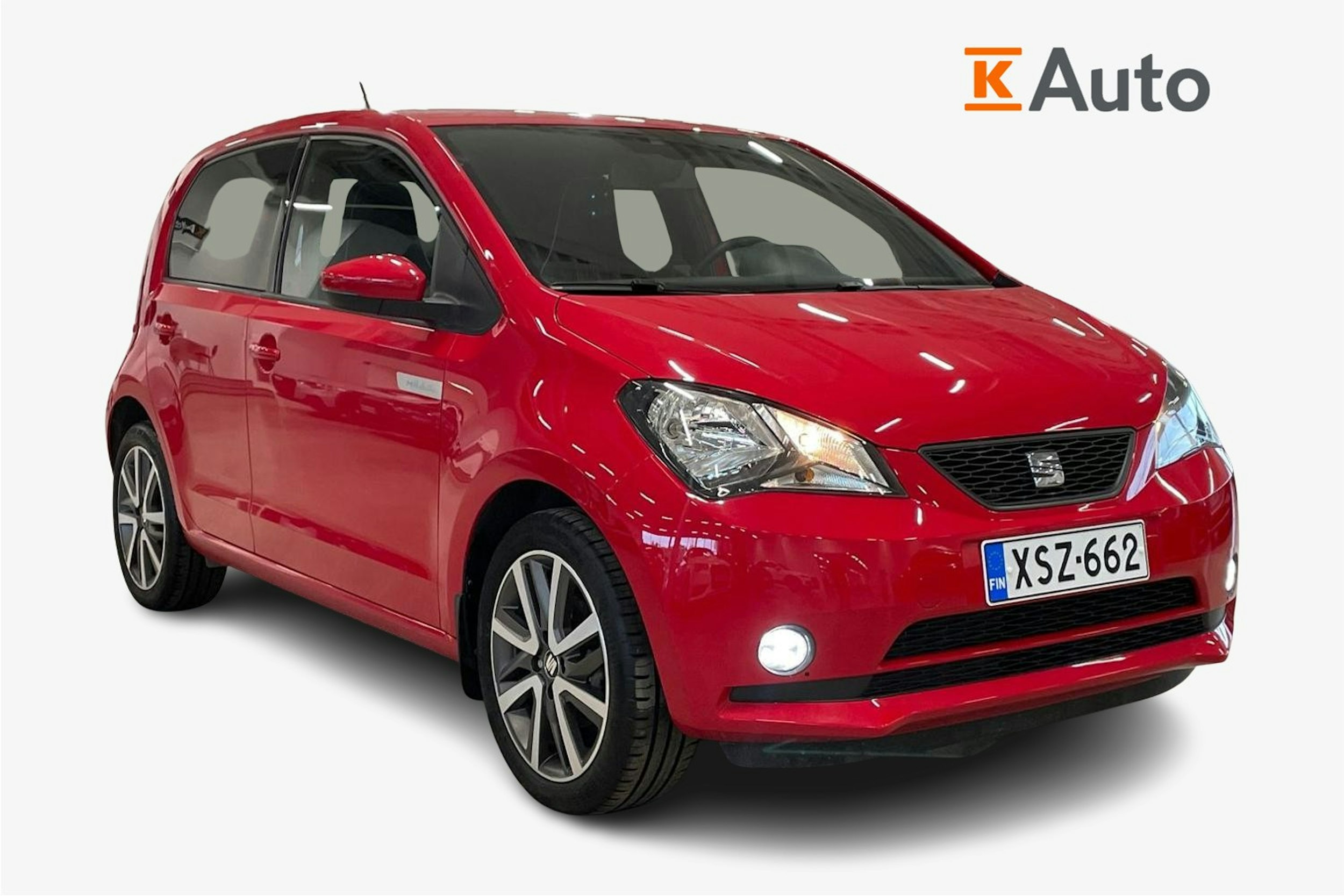 punainen SEAT Mii electric 2021 kuva 1.