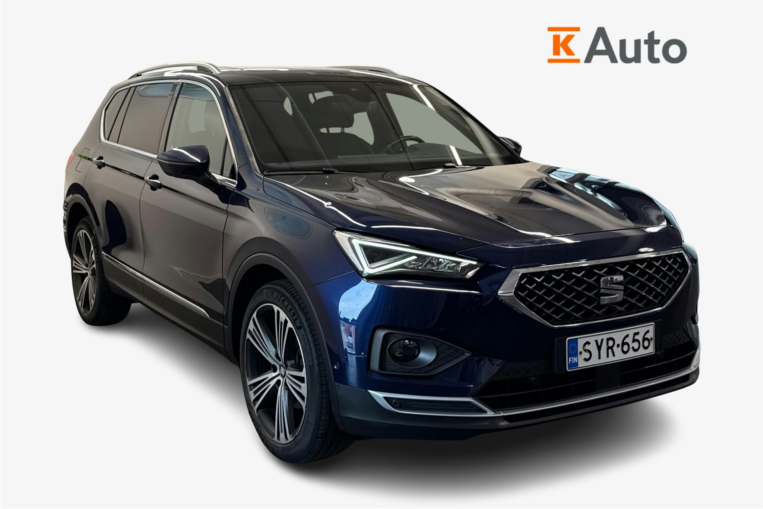 sininen SEAT Tarraco 2019 kuva 4.