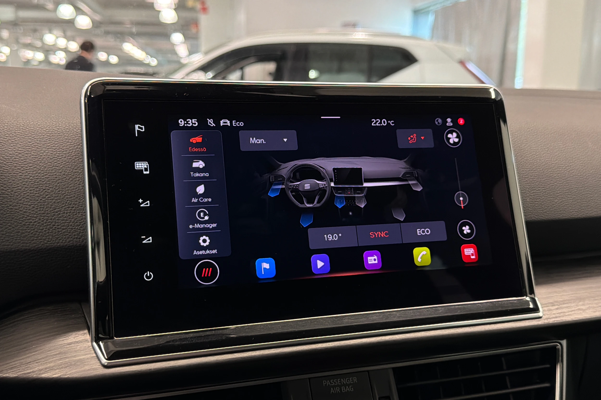 sininen SEAT Tarraco 2021 kuva 29.