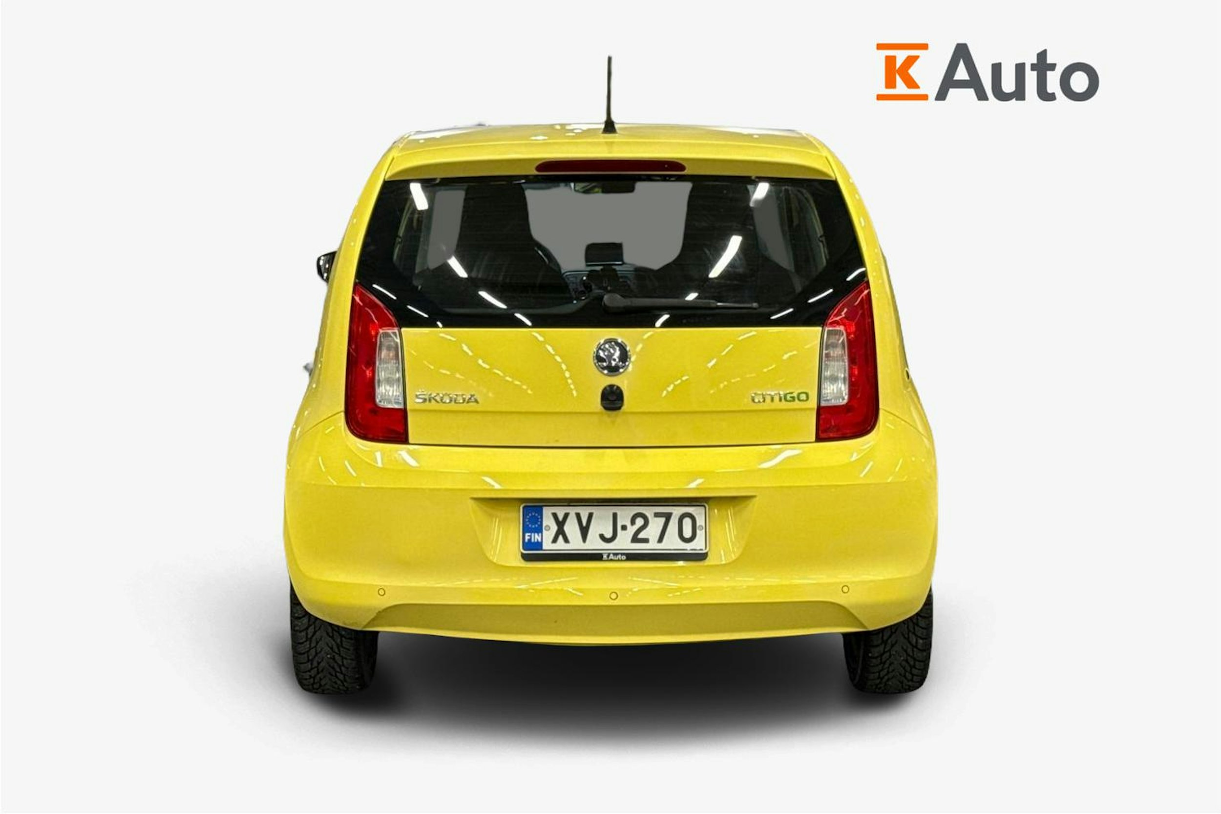 Keltainen Skoda CITIGO 2013 kuva 3.