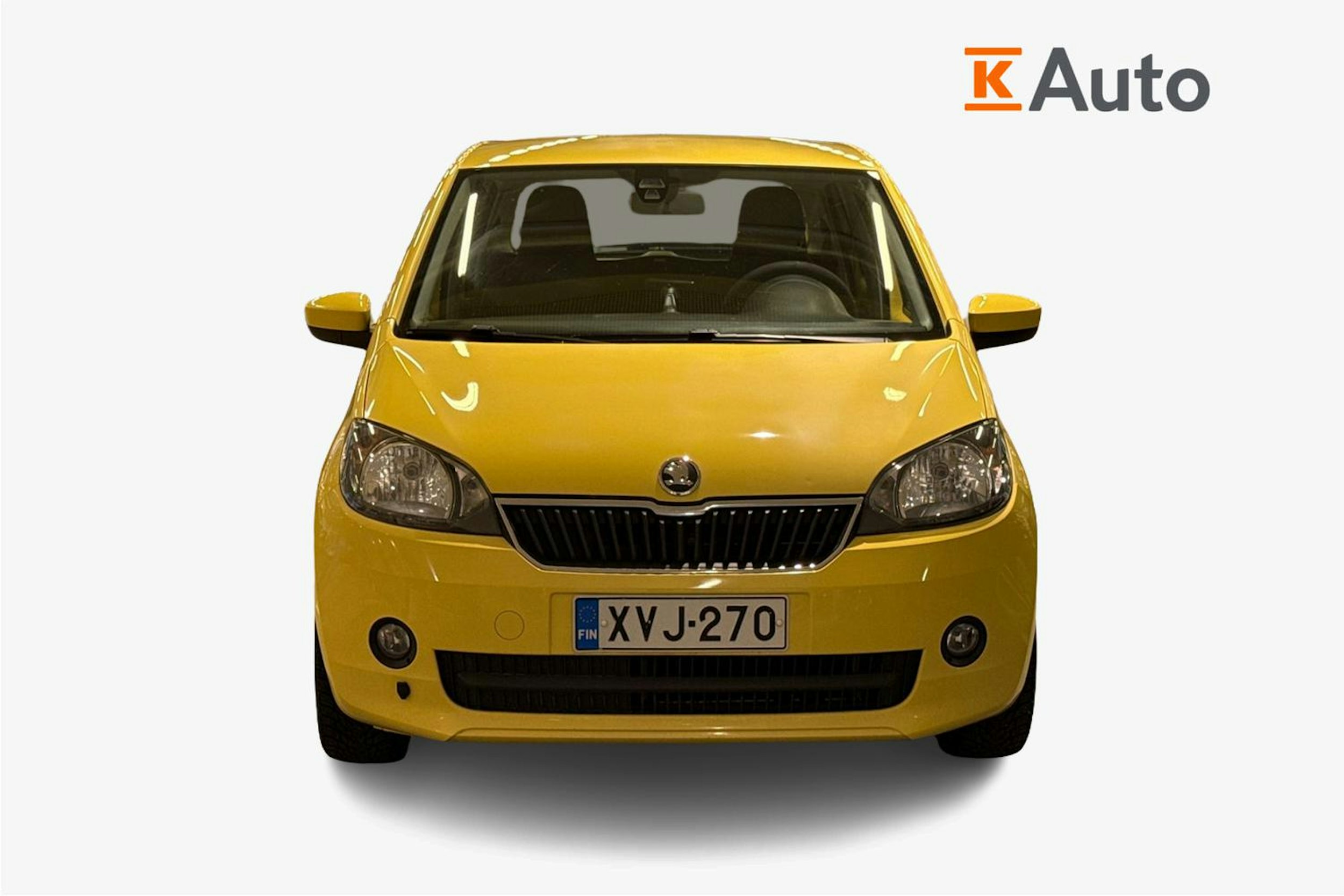 Keltainen Skoda CITIGO 2014 kuva 5.