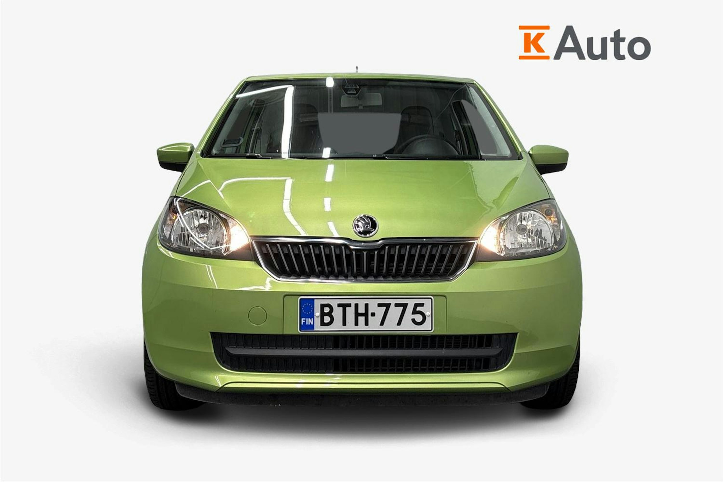 vihreä Skoda Citigo 2015 kuva 5.