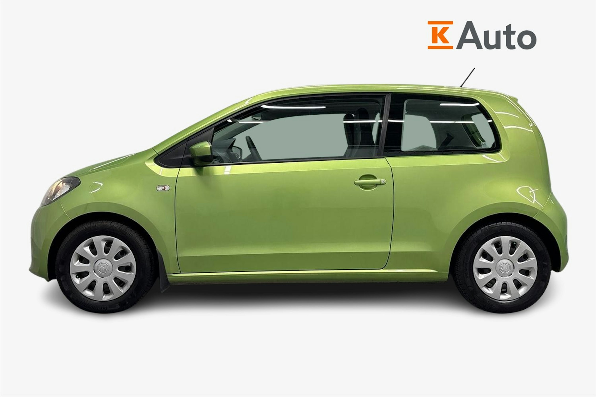 vihreä Skoda Citigo 2015 kuva 6.
