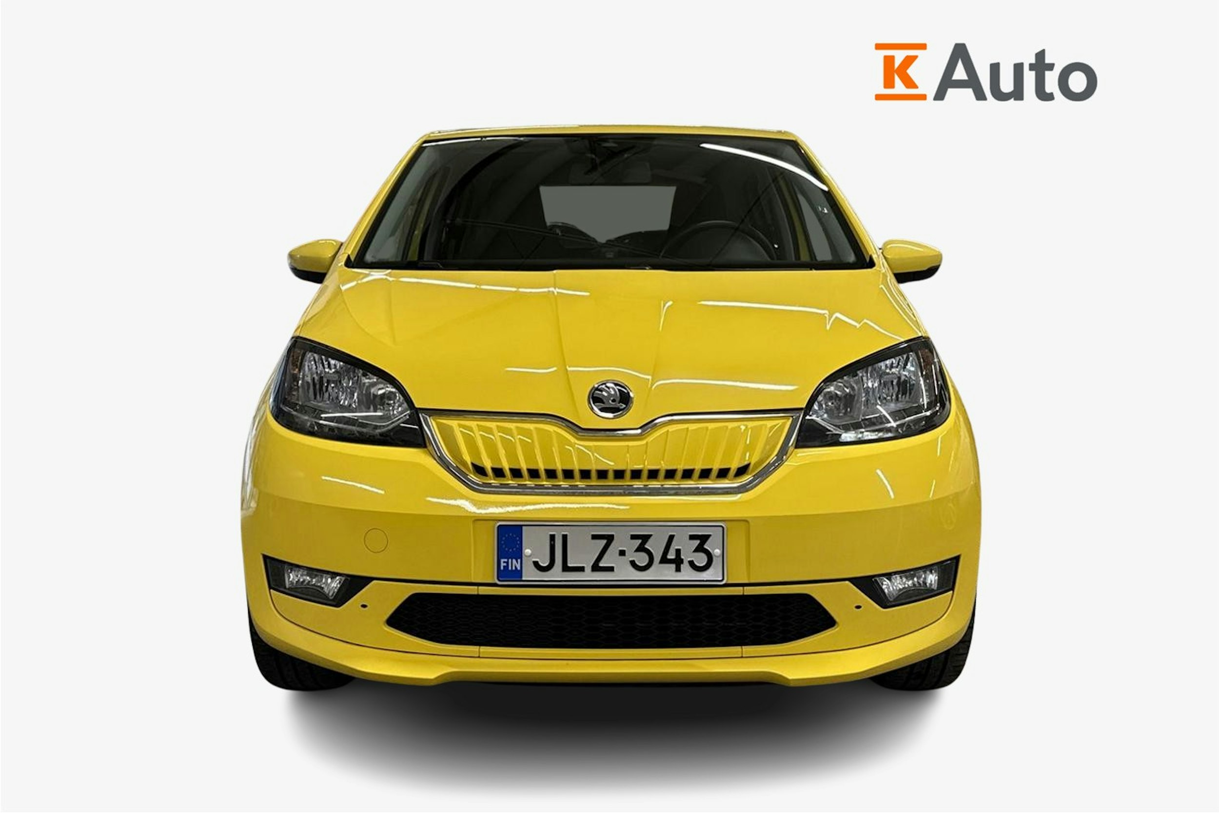 keltainen Skoda Citigo 2020 kuva 5.
