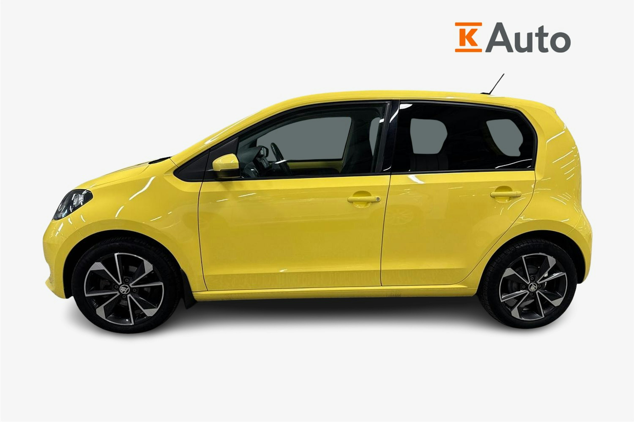 keltainen Skoda Citigo 2020 kuva 6.