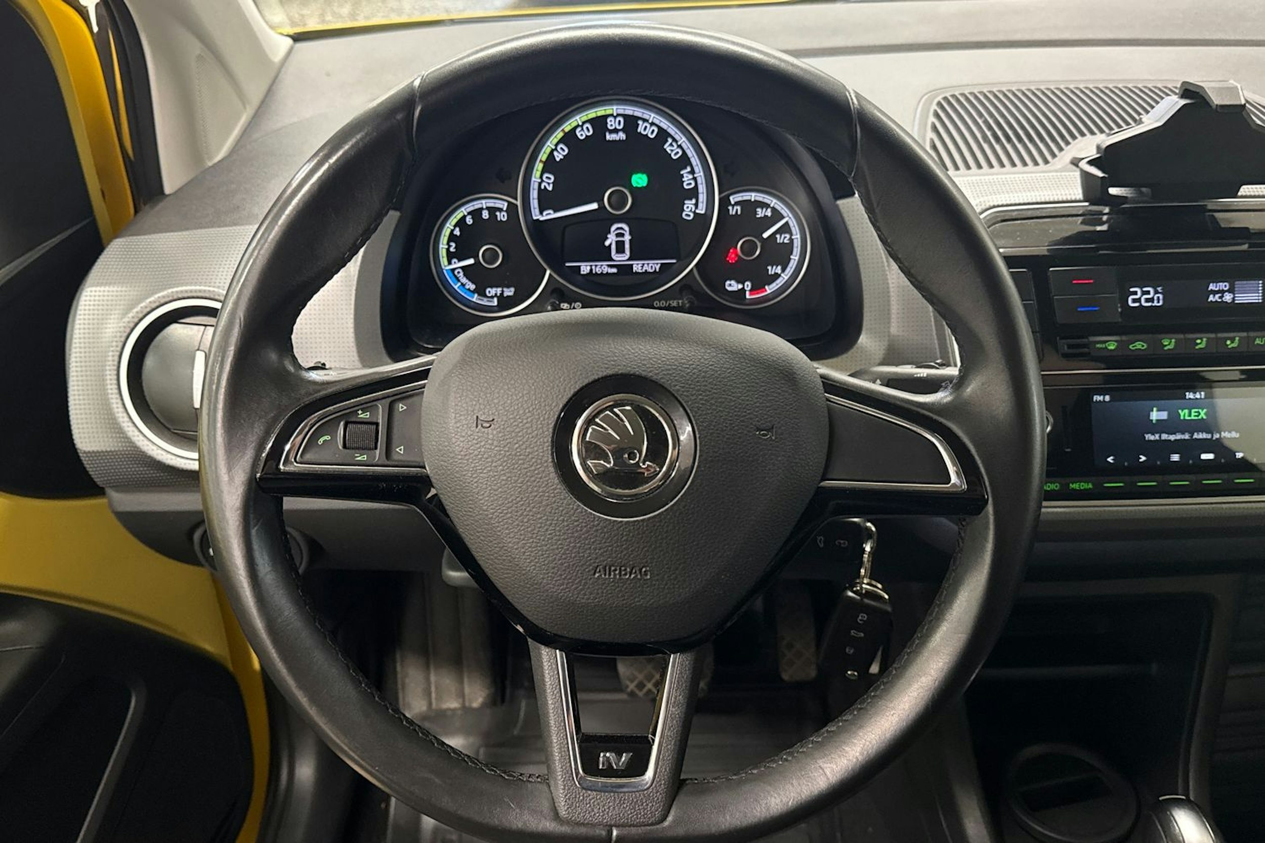 keltainen Skoda Citigo 2020 kuva 14.