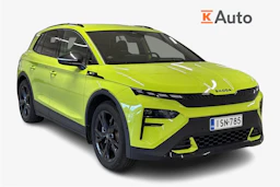 Vihreä Skoda Elroq 2025 kuva 1.