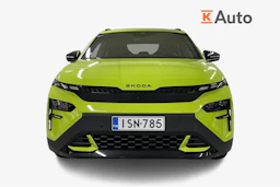 Vihreä Skoda Elroq 2025 kuva 4.