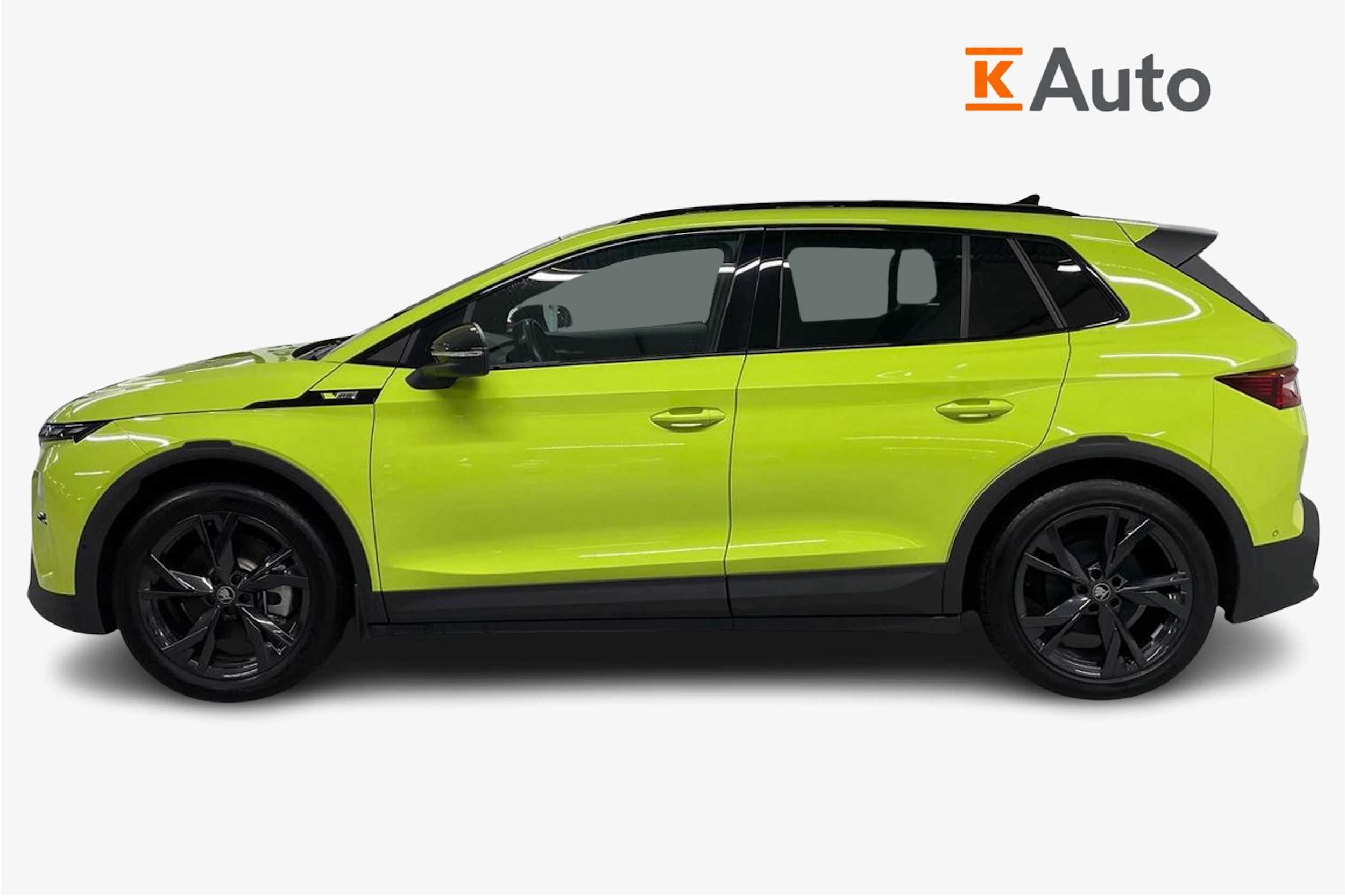Vihreä Skoda Elroq 2025 kuva 5.