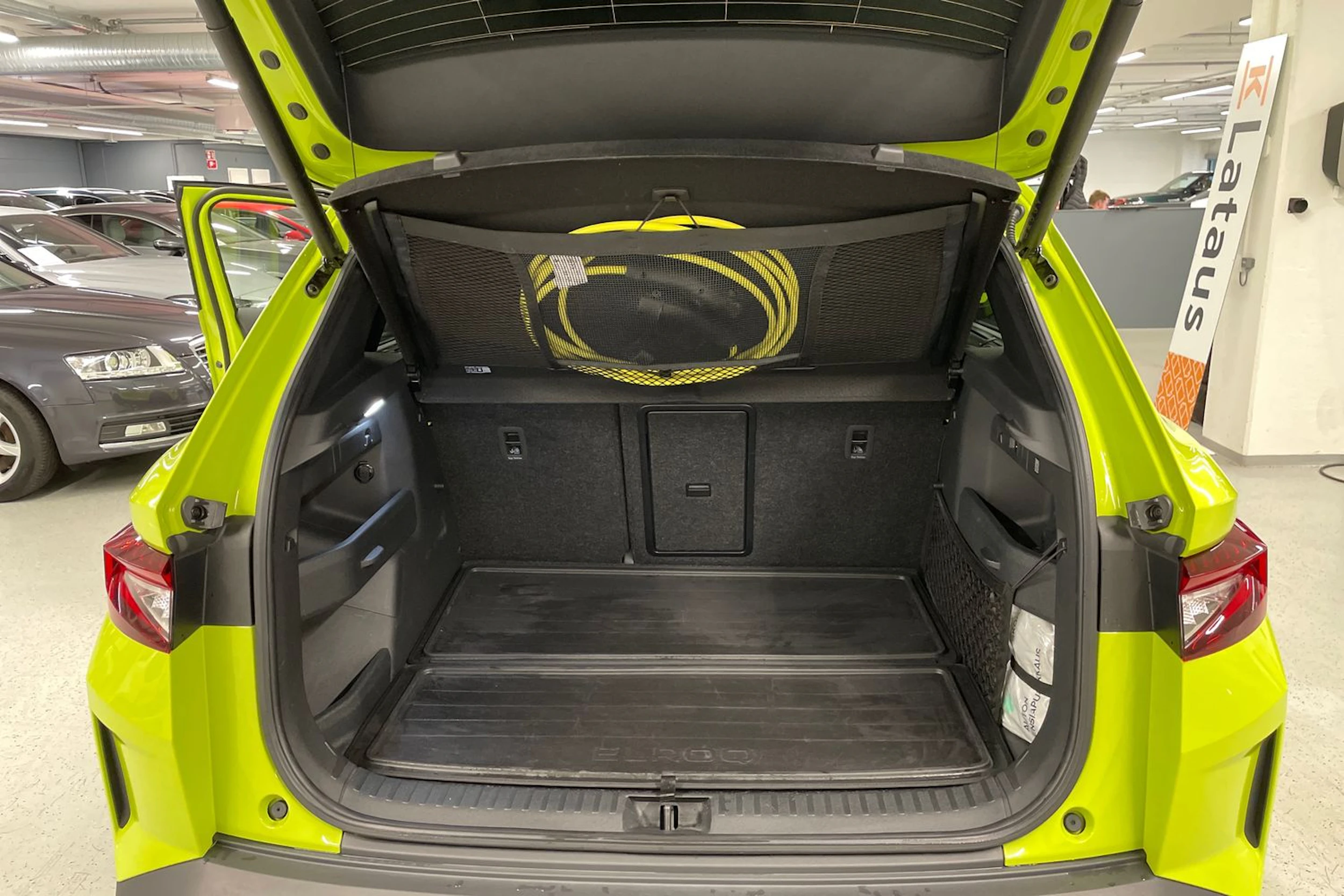Vihreä Skoda Elroq 2025 kuva 11.