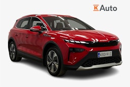 punainen Skoda Elroq 2025 kuva 1.