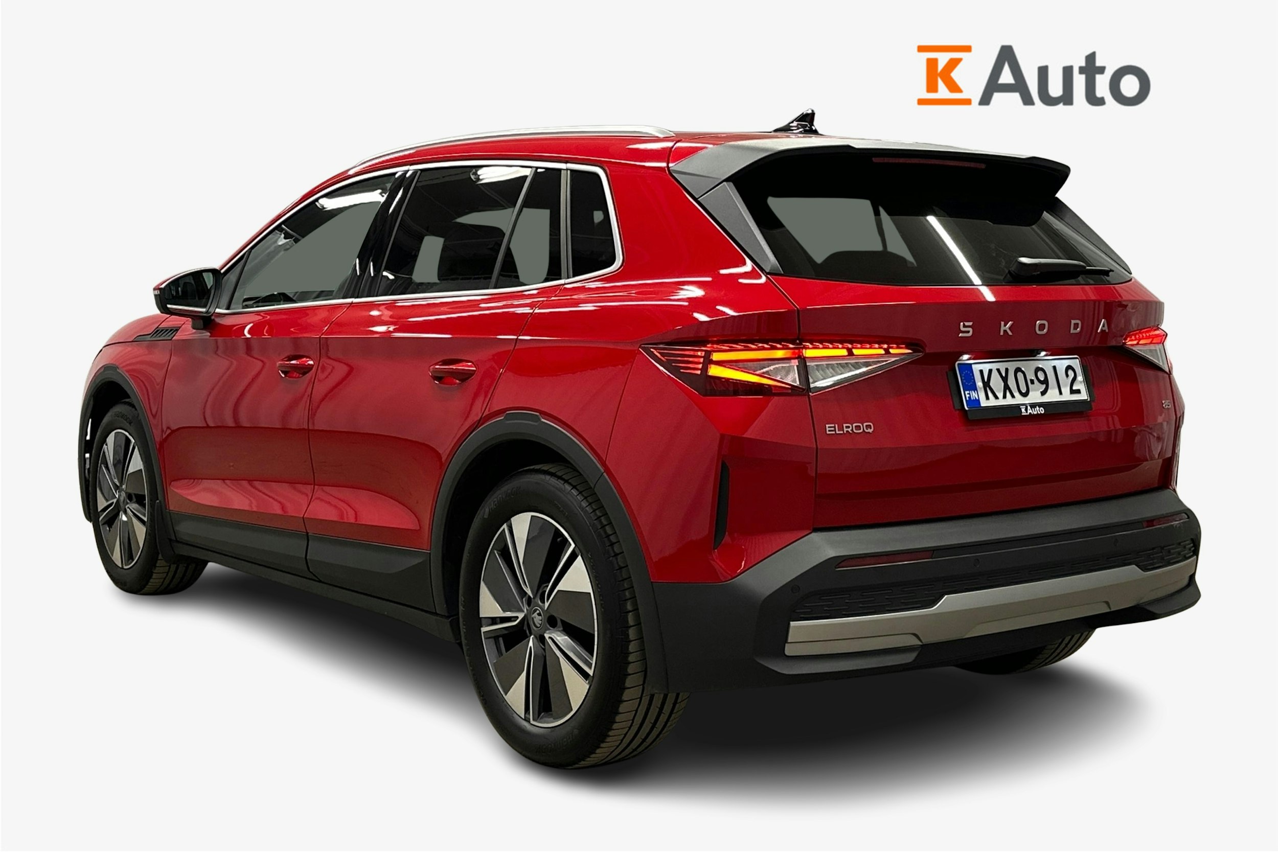 punainen Skoda Elroq 2025 kuva 2.