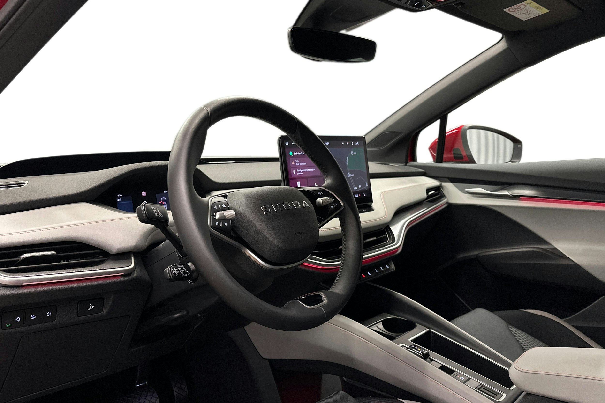punainen Skoda Elroq 2025 kuva 7.