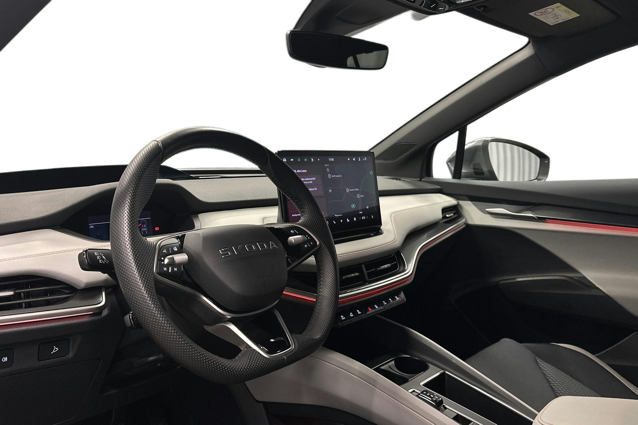 harmaa Skoda Elroq 2025 kuva 7.