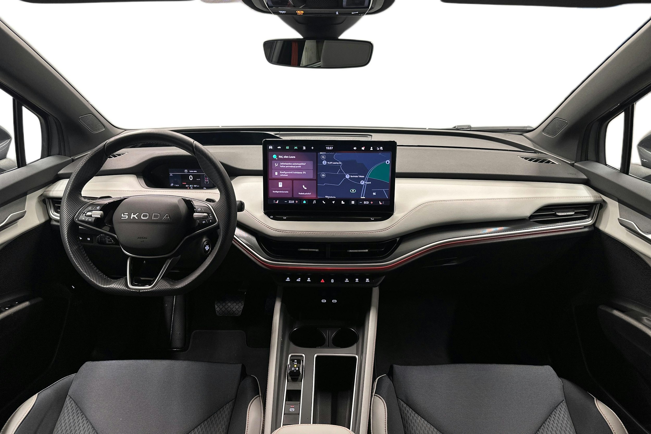 harmaa Skoda Elroq 2025 kuva 9.