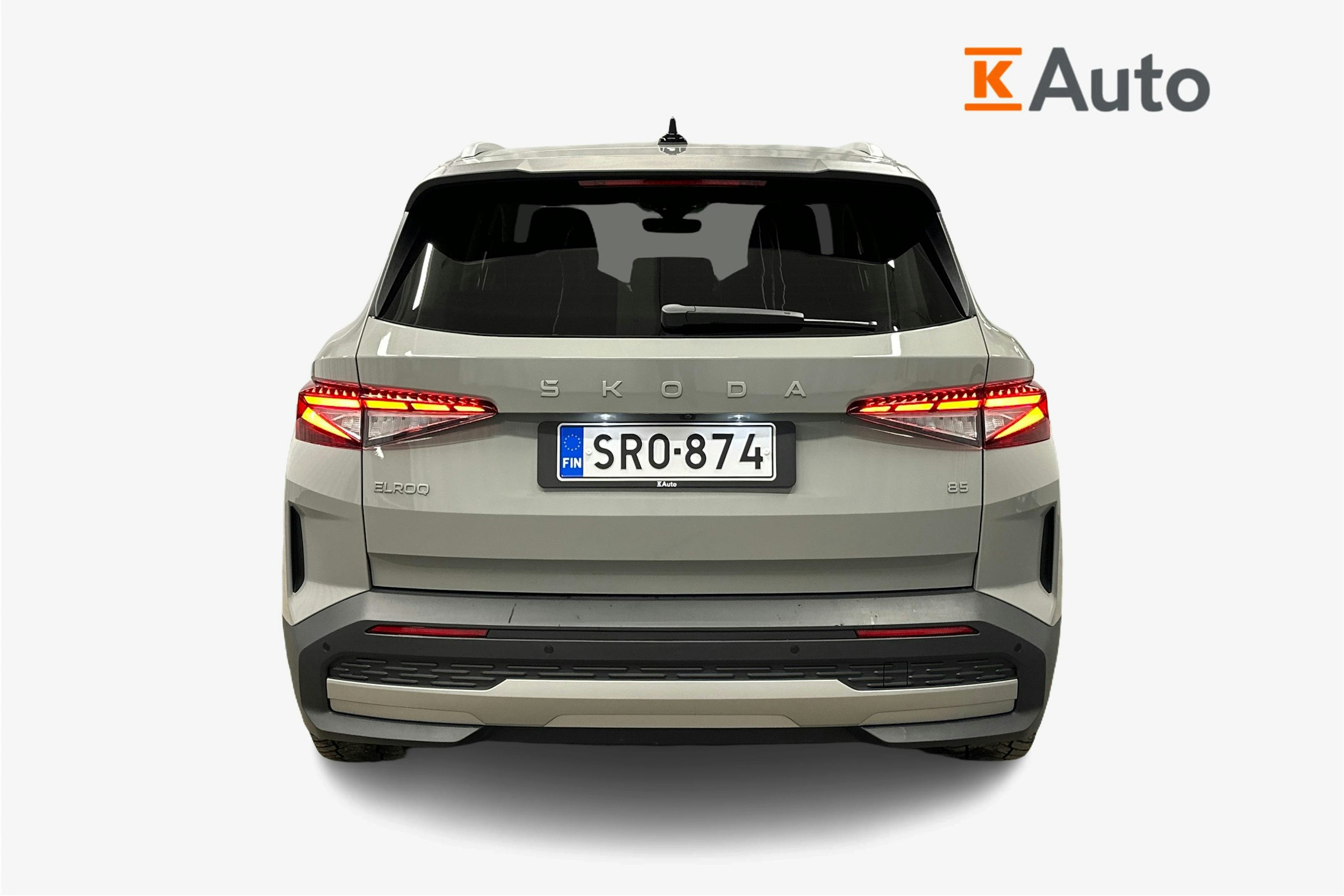 harmaa Skoda Elroq 2025 kuva 3.