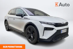 valkoinen Skoda Elroq 2025 kuva 1.