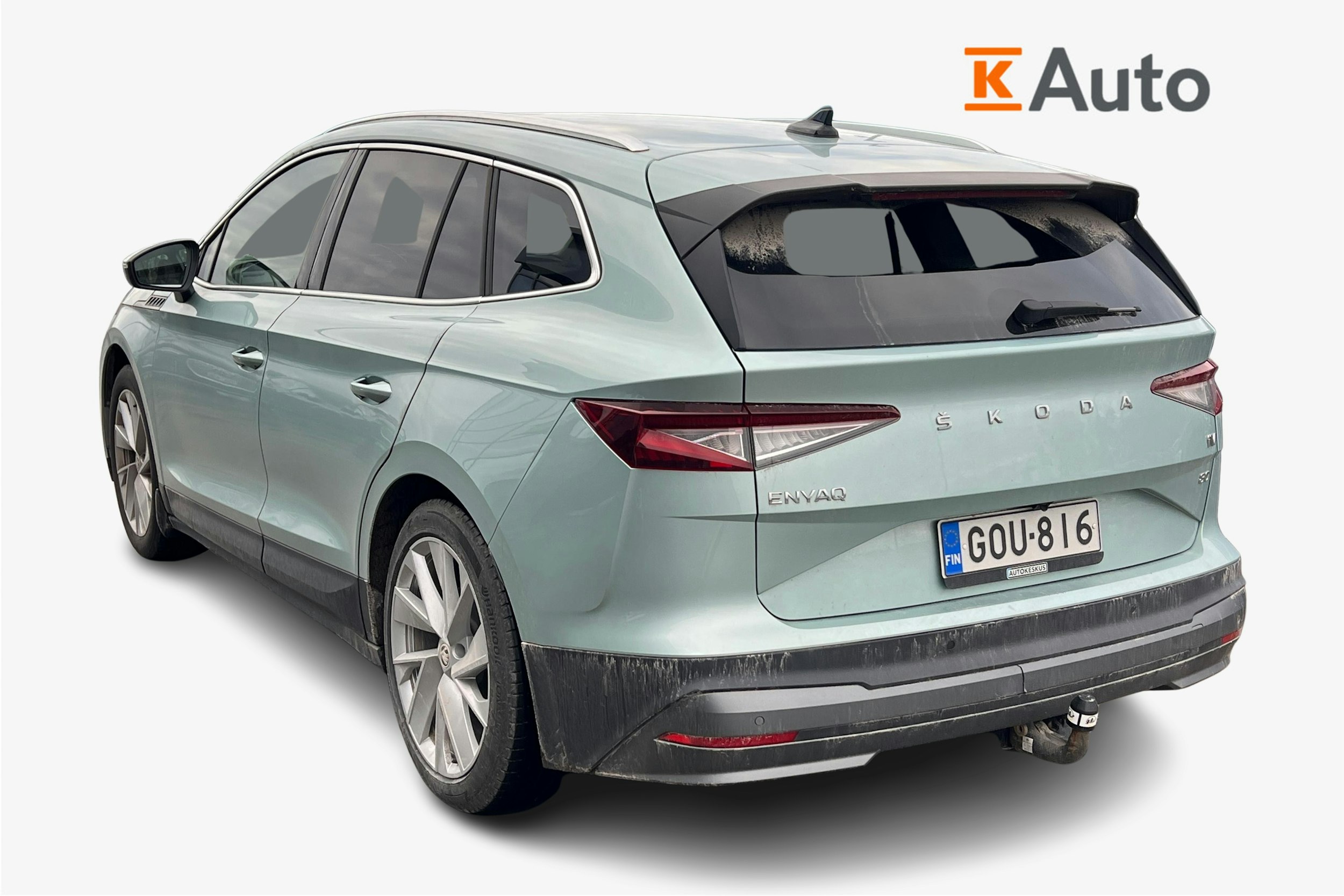 vihreä Skoda Enyaq 2021 kuva 2.