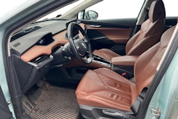 vihreä Skoda Enyaq 2021 kuva 3.