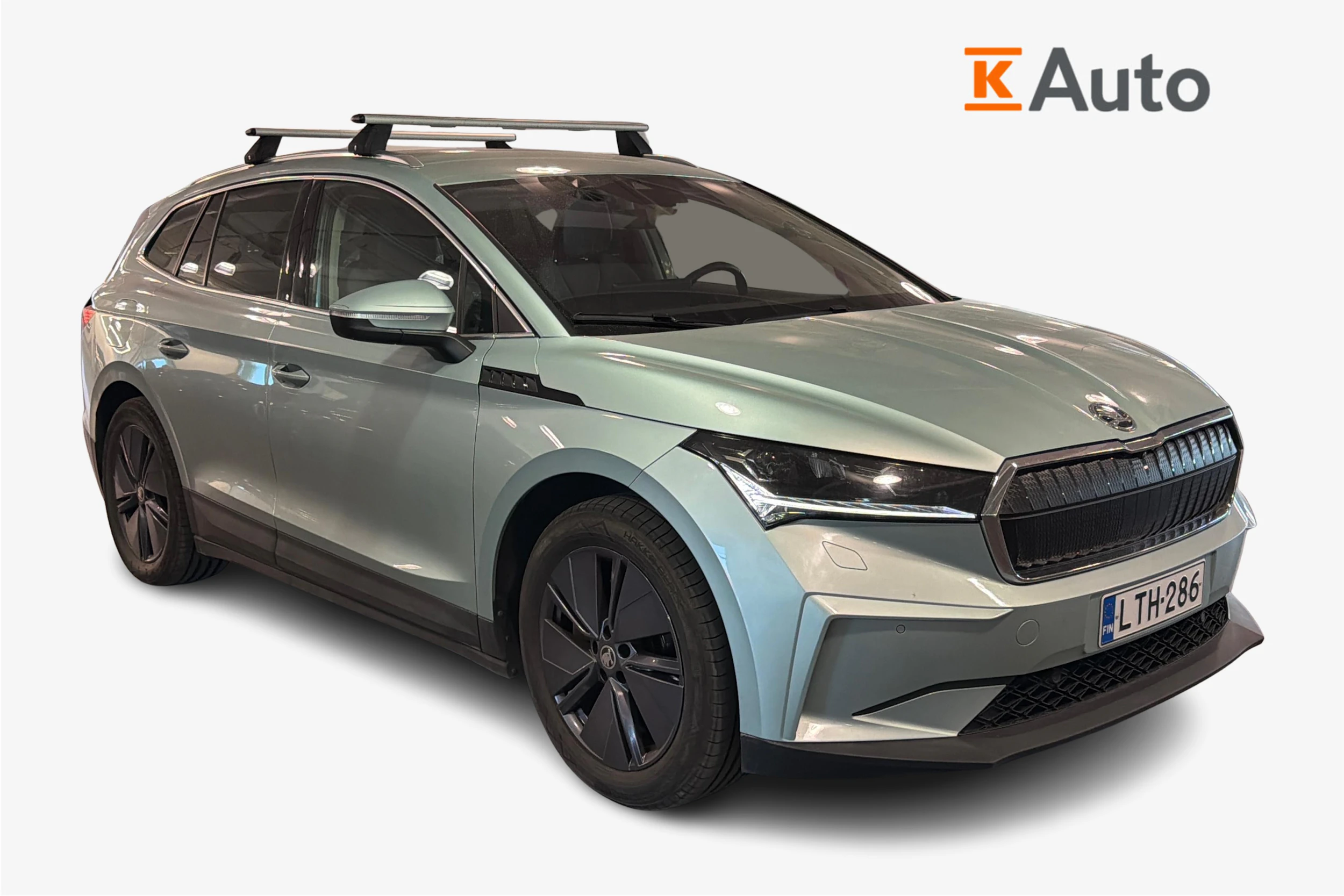 harmaa Skoda Enyaq 2021 kuva 1.