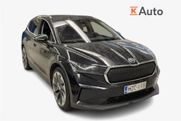 musta Skoda Enyaq 2021 kuva 1.
