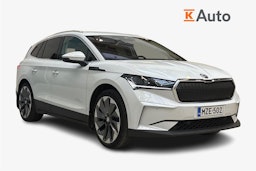 met. valkoinen Skoda Enyaq 2021 kuva 1.