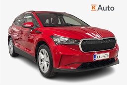 Punainen Skoda Enyaq 2021 kuva 1.
