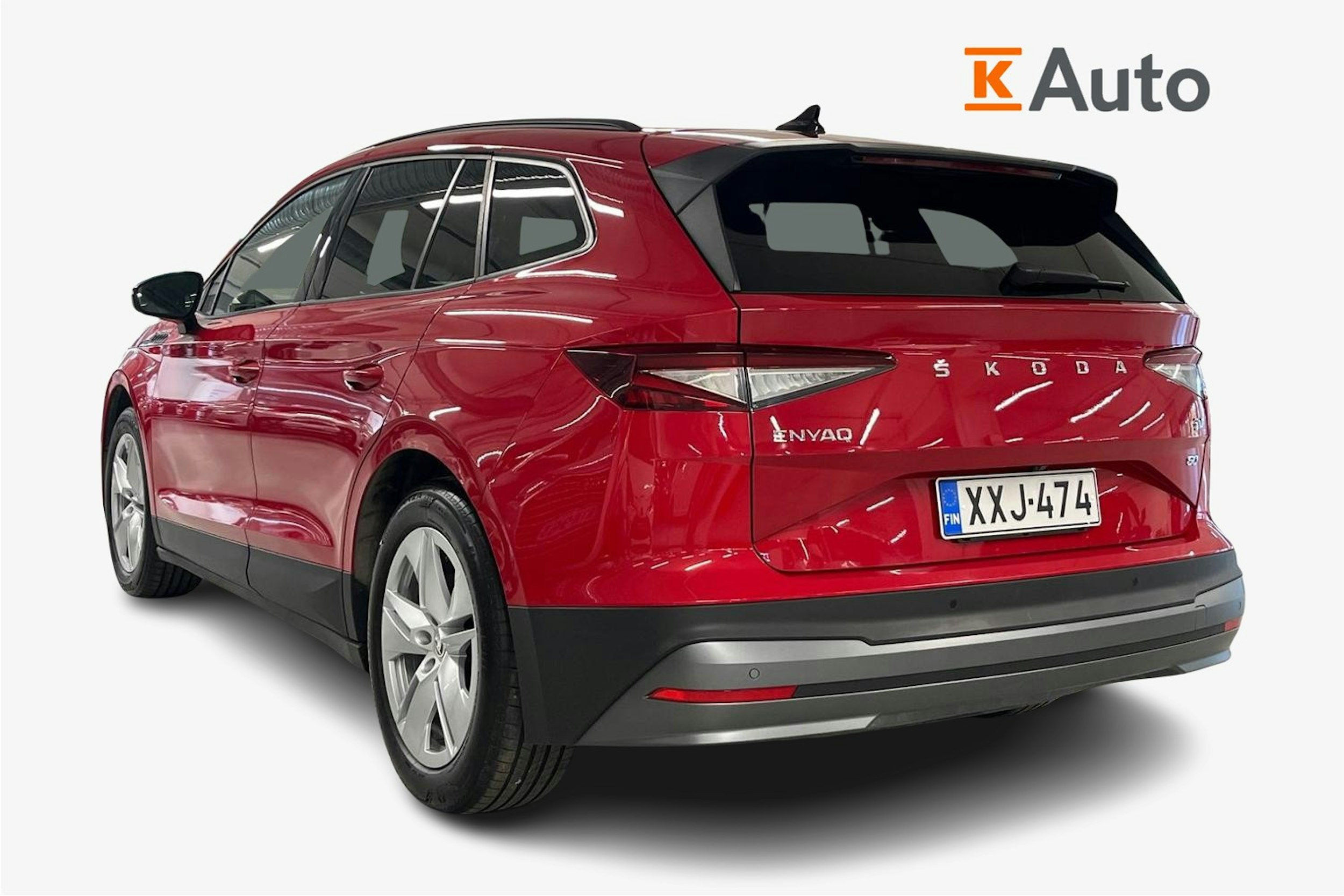 Punainen Skoda Enyaq 2021 kuva 2.