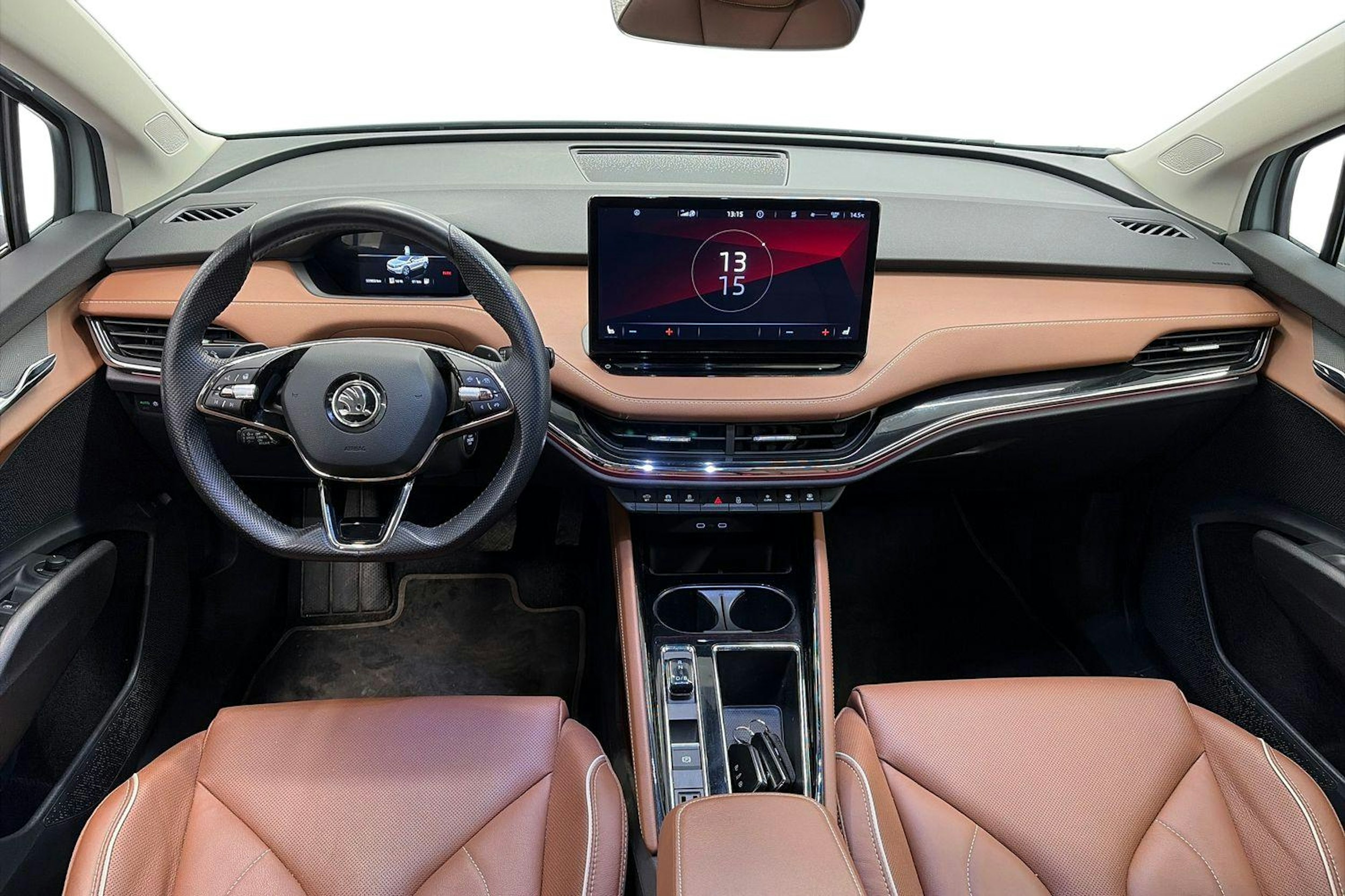 vihreä Skoda Enyaq 2021 kuva 9.