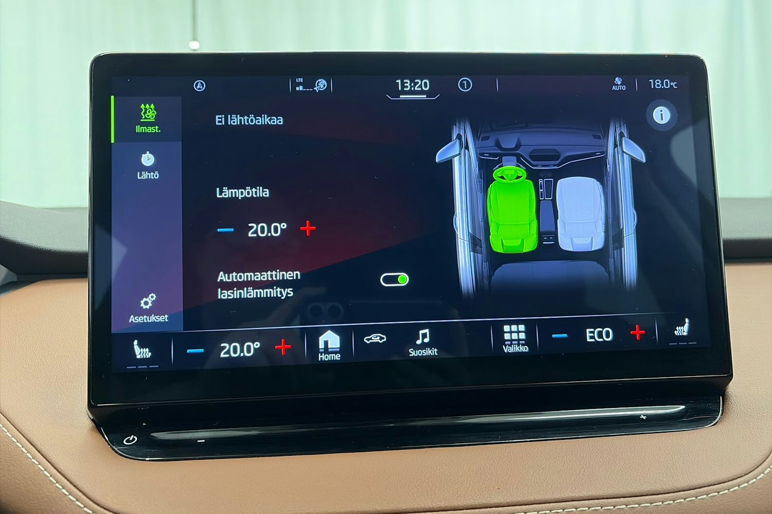 vihreä Skoda Enyaq 2021 kuva 28.