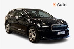 musta Skoda Enyaq 2022 kuva 1.